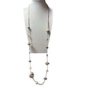 Striking Lia Sofia Gold and Silver Necklace